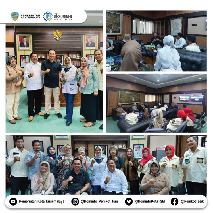 PENJABAT WALI KOTA TASIKMALAYA MENERIMA AUDIENSI HIMPUNAN PENYELENGGARA KURSUS INDONESIA