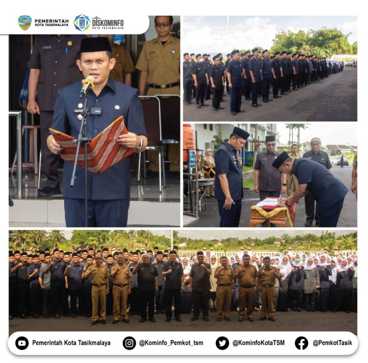 PENGAMBILAN SUMPAH JANJI PEGAWAI NEGERI SIPIL DI LINGKUNGAN PEMERINTAH KOTA TASIKMALAYA