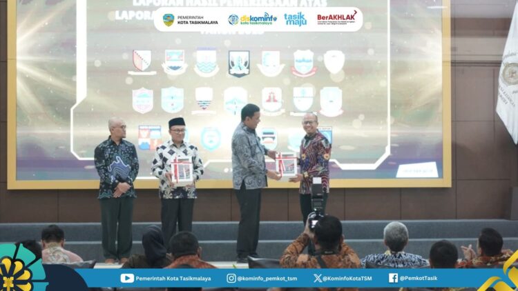 Pemerintah Kota Tasikmalaya Raih Opini Wajar Tanpa Pengecualian (WTP) BPK RI Ke-10 Kali Berturut-Turut