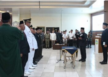 Wujudkan Birokrasi Unggul, Pemkab Tasikmalaya Lantik 19 Pejabat Lewat Ekspose Manajemen Talenta