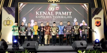 Hadiri Kenal Pamit Kapolres Tasikmalaya, Danlanud Wiriadinata Dorong Kolaborasi Antarinstansi