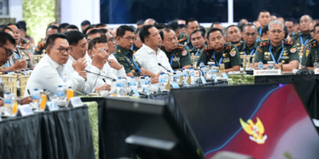 Mendagri Tito Hadiri Penyampaian Taklimat Presiden kepada 800 Perwira Tinggi TNI-Polri