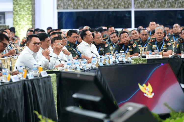 Mendagri Tito Hadiri Penyampaian Taklimat Presiden kepada 800 Perwira Tinggi TNI-Polri